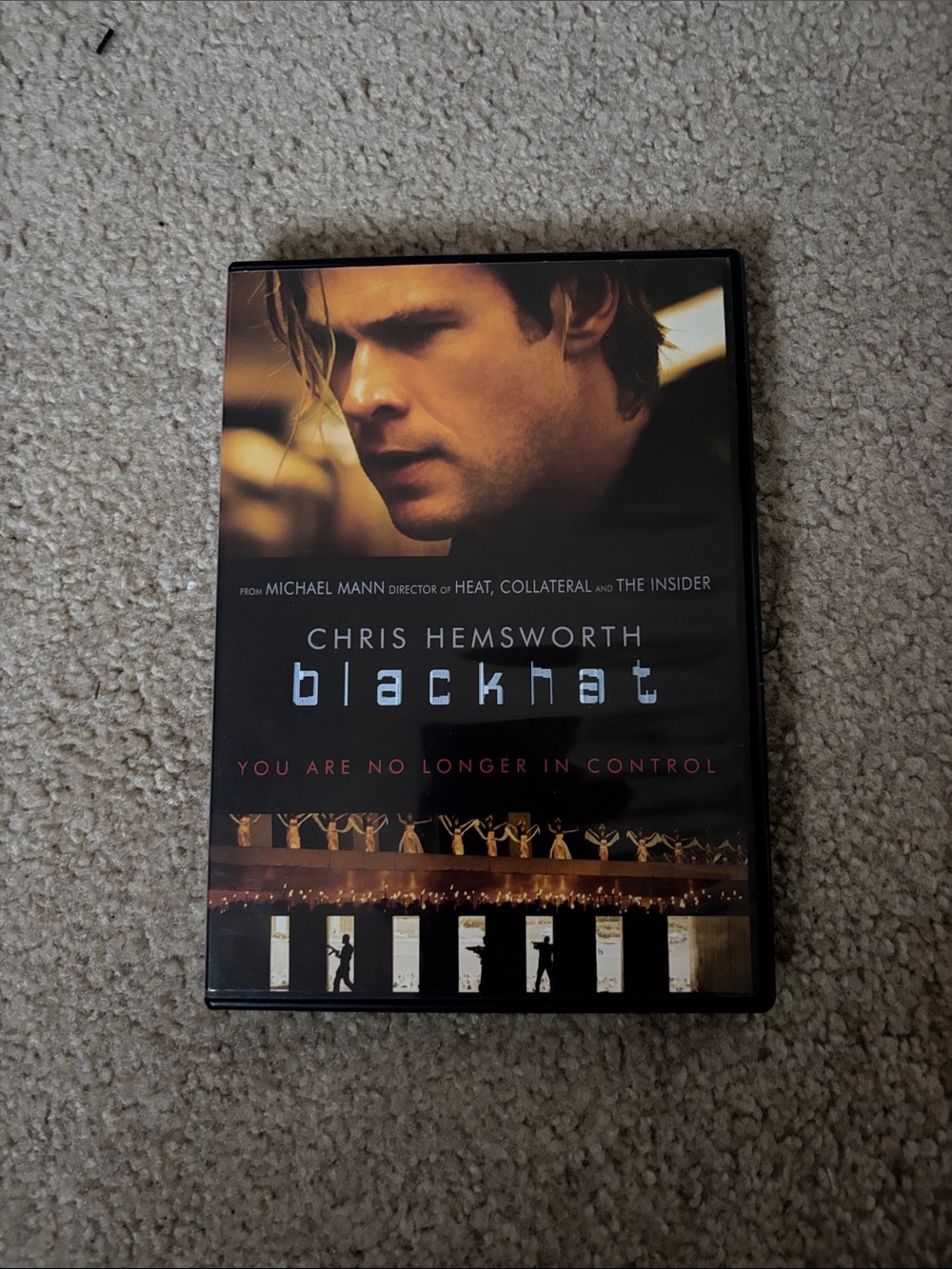 Blackhat (Chris Hemsworth) DVD - Black